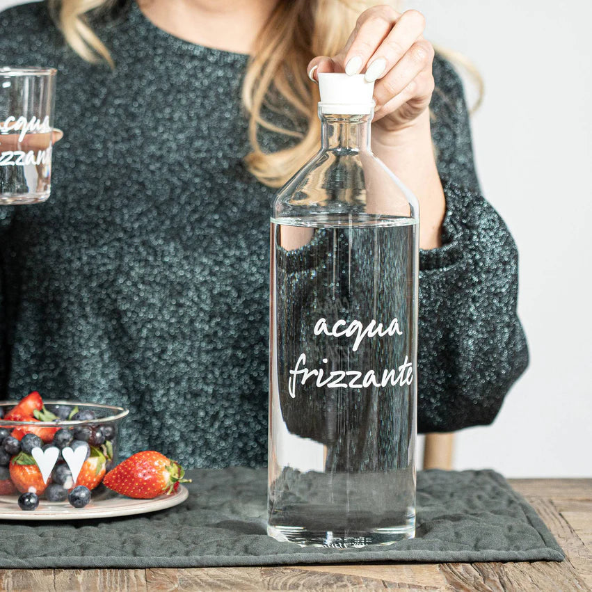 Bottiglia in vetro Acqua Frizzante